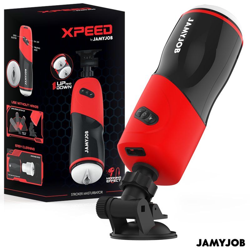 Jamyjob - Xpeed Masturbador Vagina Automático 5 Modos De Empuje Y Efecto Sonido