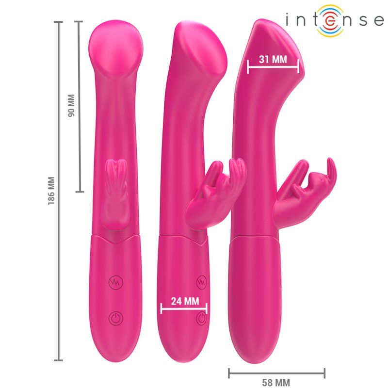 Intense Julieta Vibrador Rabbit 18,6 cm