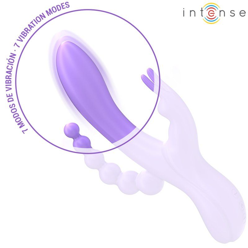 Intense Miko Triple Vibrador con estimulación anal