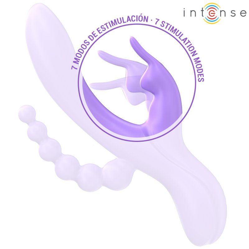 Intense Miko Triple Vibrador con estimulación anal