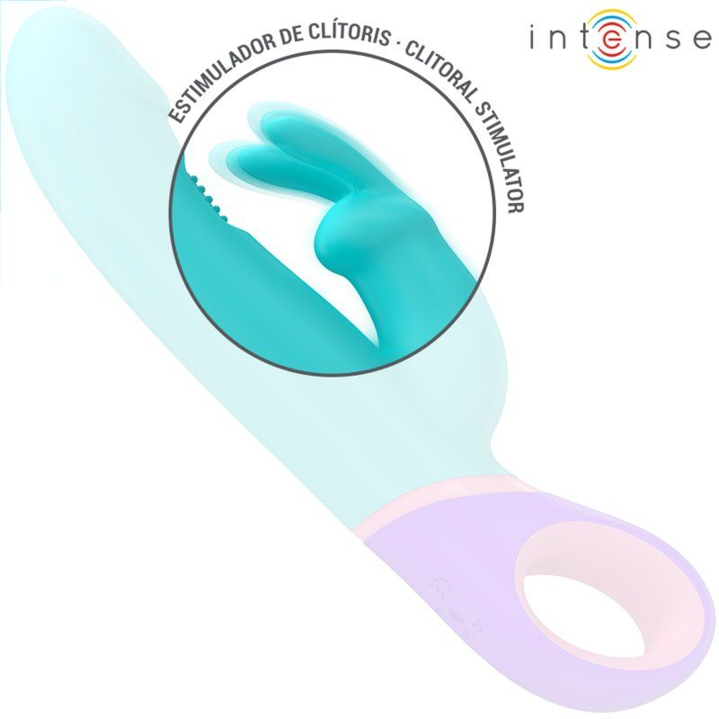 Intense Mónica Vibrador Rabbit Con Estimulador Rotatorio