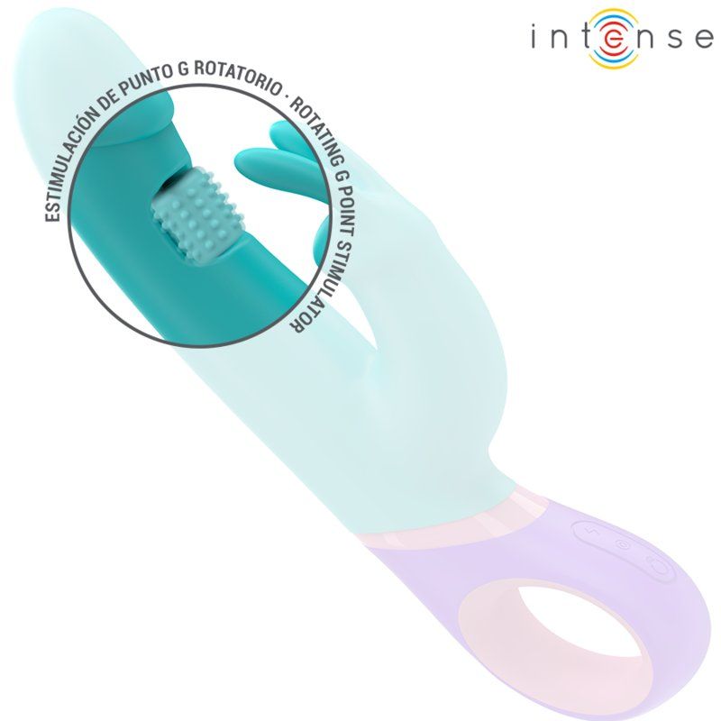 Intense Mónica Vibrador Rabbit Con Estimulador Rotatorio