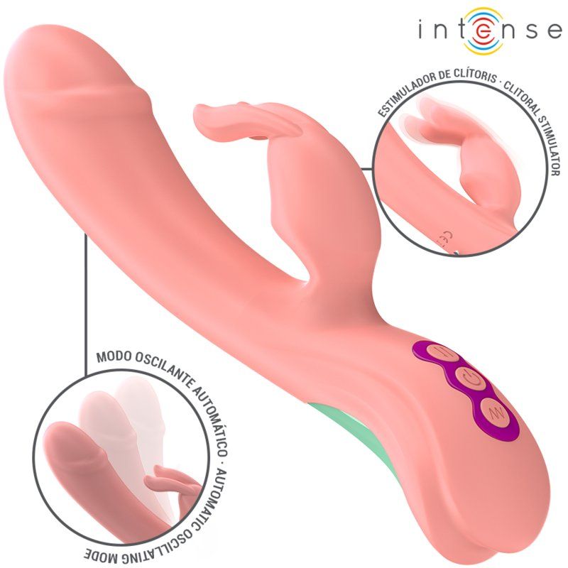 Intense - Rachel Vibrador Rabbit 5 Vibraciones Rosa
