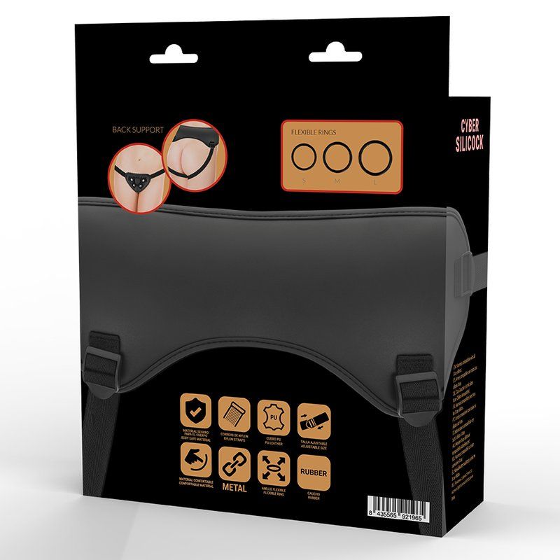 Cyber Silicock Arnés | Ajustable con 3 anillas
