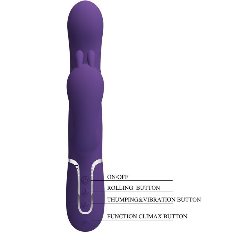 Pretty Love Cammy Triple Vibrador Multifunción