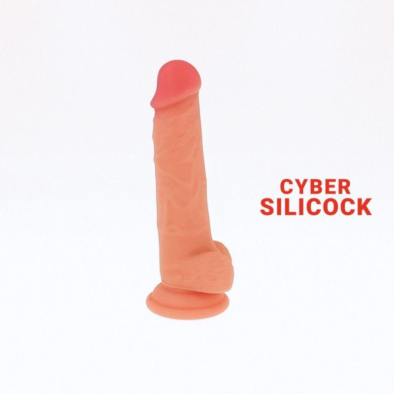 Cyber Silicock Jude Realistico Silicona Liquida 18 Cm O 3.2 Cm