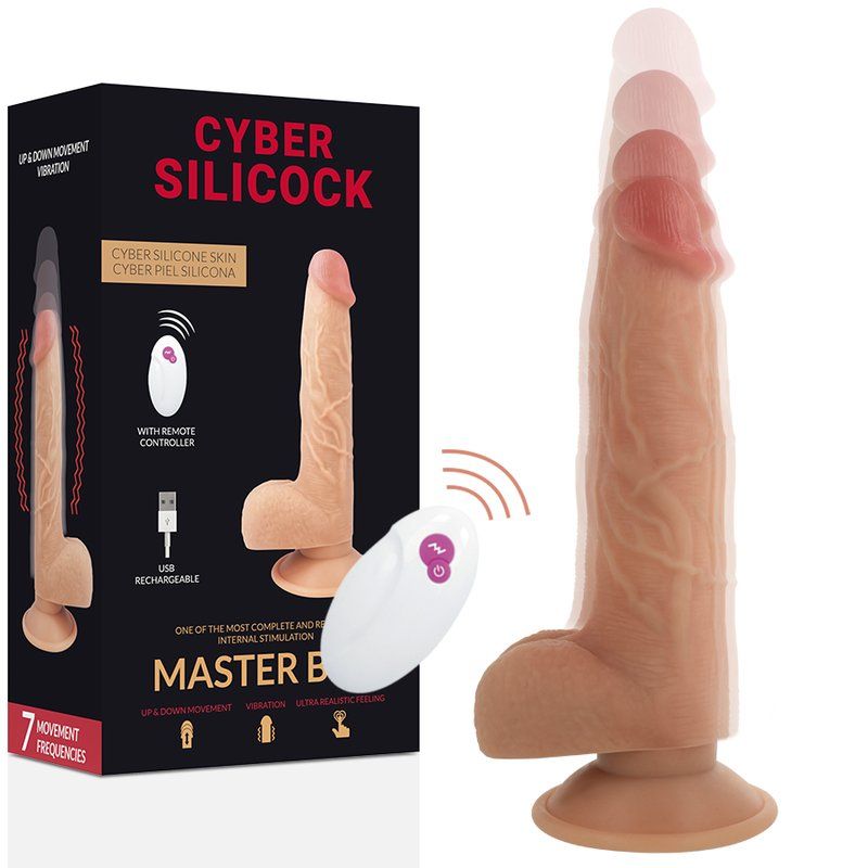 Cyber Silicock Master Ben | Dildo 16.5 cm con vibración