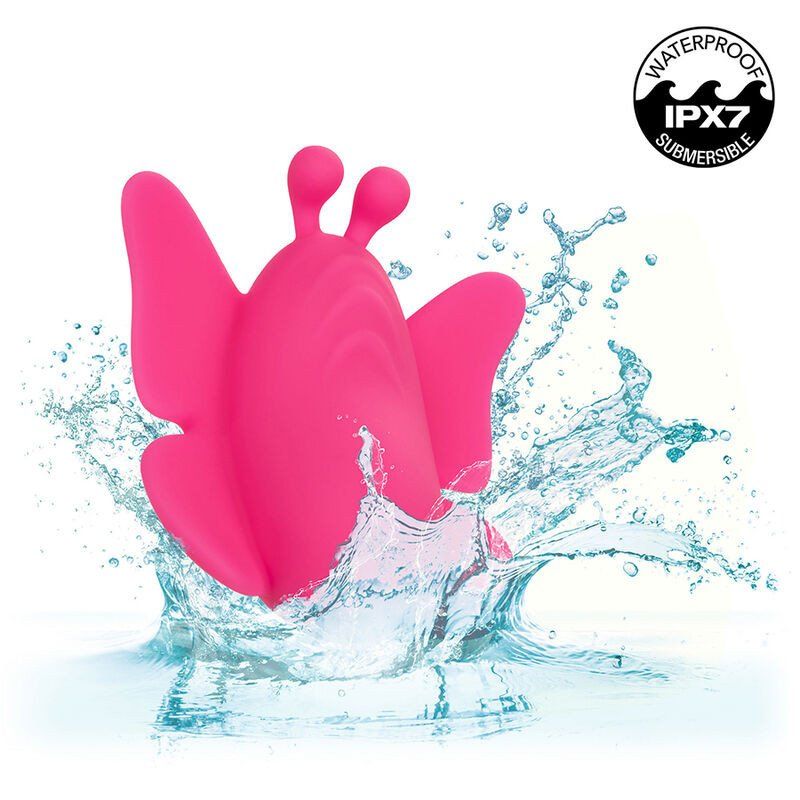 Calexotics Neon Vibes The Flutter Vibe Estimulador 10 Vibraciones Rosa