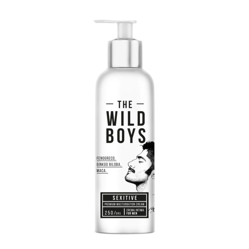 Crema Estimulante para Masturbación con Ginkgo y Maca The Wild Boys
