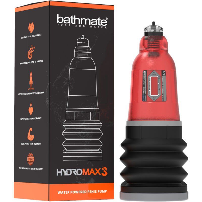 Bathmate Hydromax 3 hidrobomba 3–8 cm | Aqua Azul