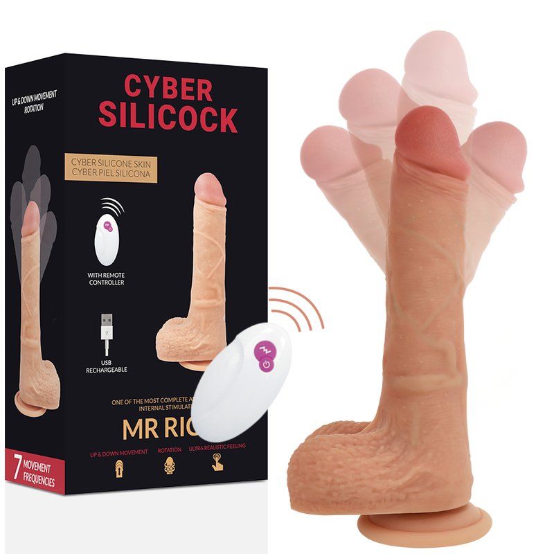 Cyber Silicock Mr. Rick | Dildo 17 cm con rotación