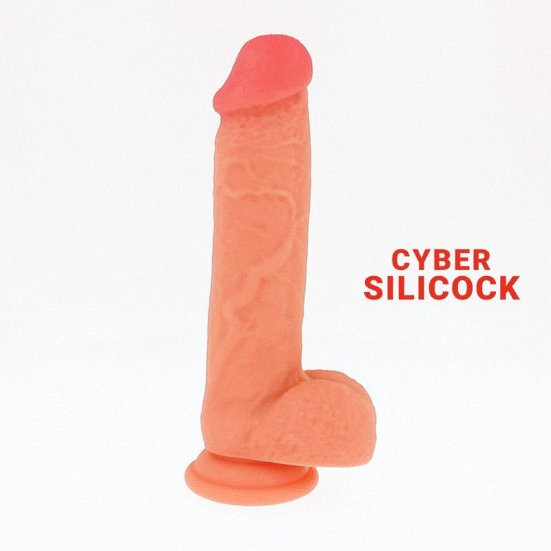 Cyber Silicock Saul Realistico Silicona Liquida 21 Cm O 4.2 Cm