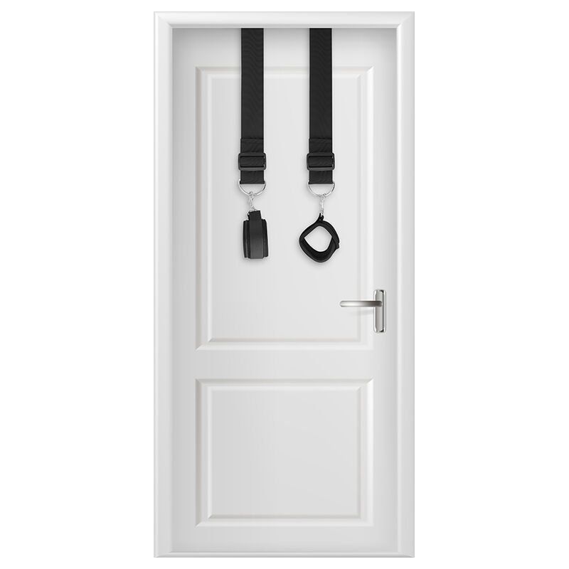 Darkness Bondage Esposas Para La Puerta