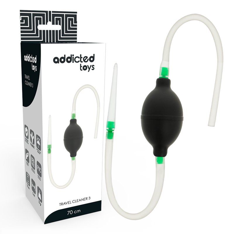 Addicted Toys Kit Enema Negro