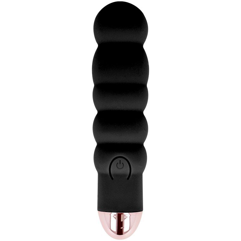 Dolce Vita Vibrador Recargable Six Negro 7 Velocidades