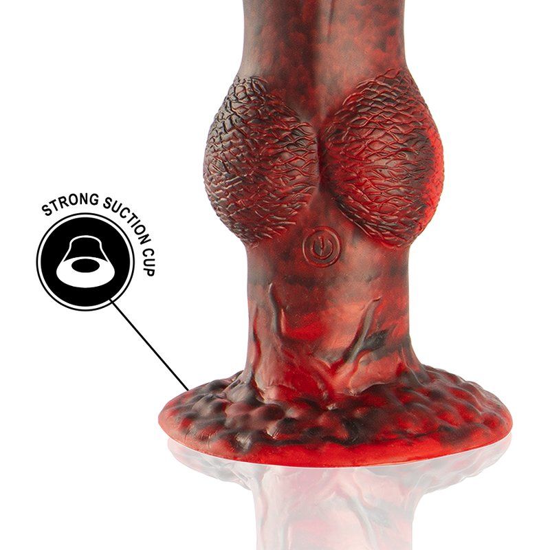 Epic Prometheus Dildo Titan En Llamas Control Remoto