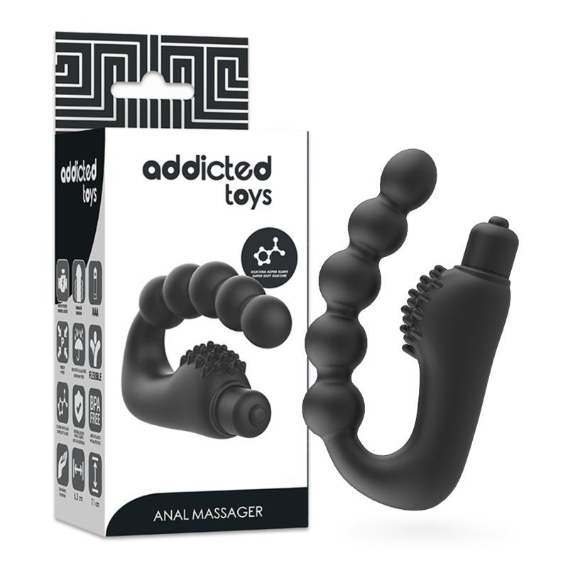 Addicted Toys Masajeador Anal Prostatico Con Vibración