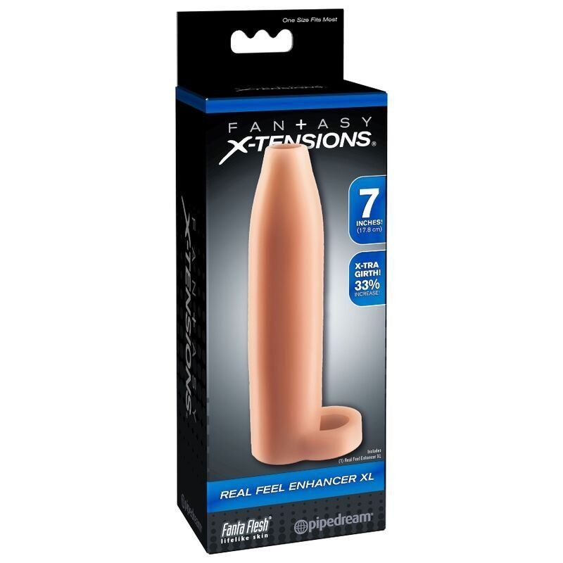 Pipedreams Fantasy X-Tensions Real Feel XL | Extensión pene