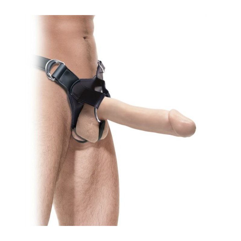 Fetish Fantasy Extreme Arnés Con Dildo 30.5 Cm Hueco