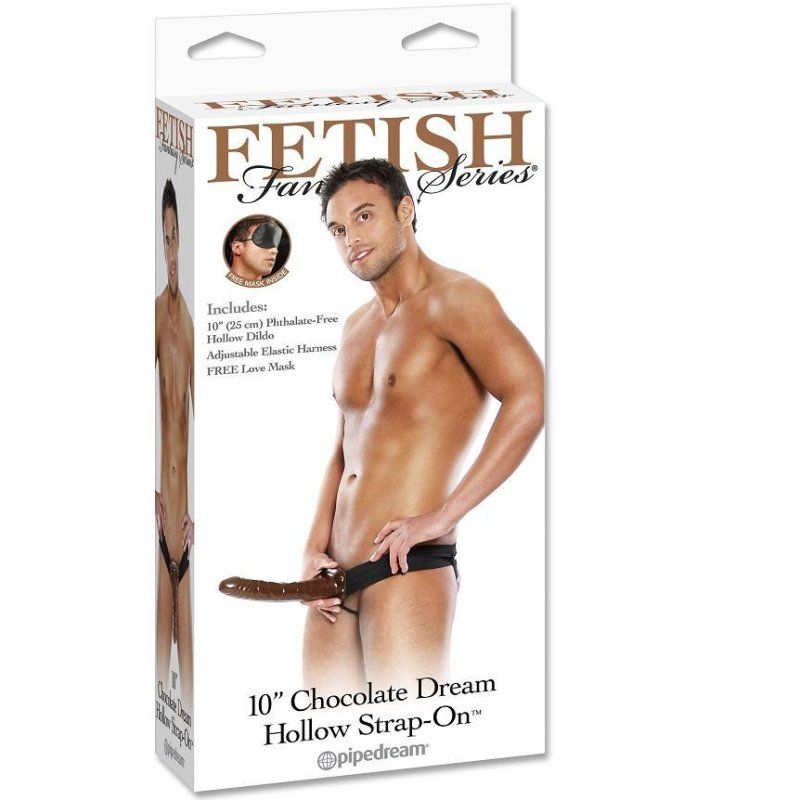 Fetish Fantasy Series Arnes Hueco Ajustable Chocolate 22 Cm
