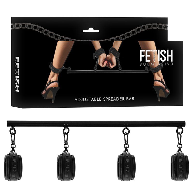 Fetish Submissive Bondage Barra Separadora Ajustable 4 Piezas