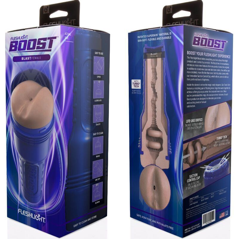 Fleshlight Boost Blast Ano | Placer único