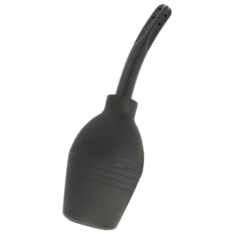 Addicted Toys Squeeze Pera Limpieza Anal Negro
