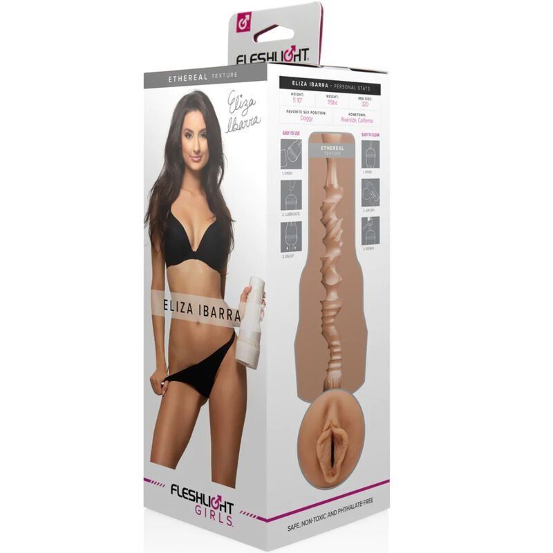 Fleshlight Eliza Ibarra Ethereal | Masturbador vaginal realista