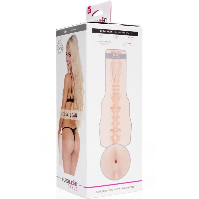 Fleshlight Elsa Jean Treat | Masturbador anal 25,4 cm realista