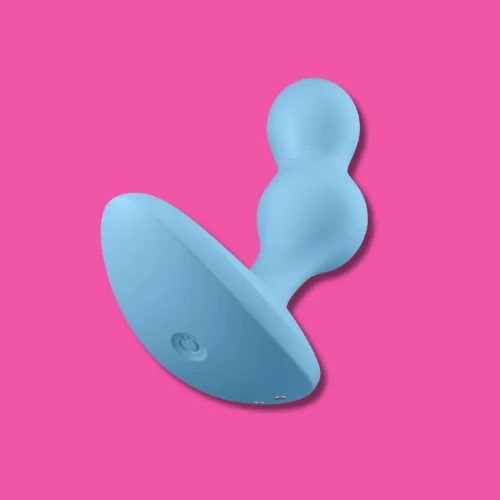 Juguete anal ergonómico para exploración segura