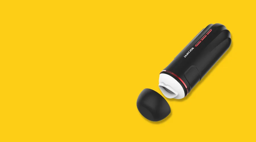 Masturbador automático para hombres con diseño moderno y tecnología de succión