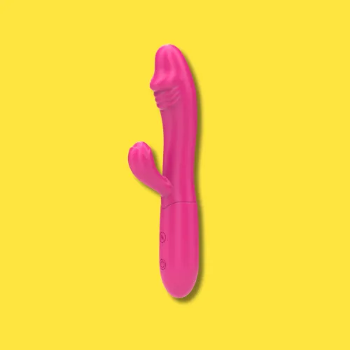 Vibradores Vibrador ergonómico para estimulación vaginal y clitoriana